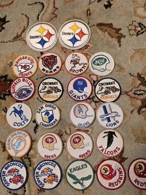 23 Patches Sports Football